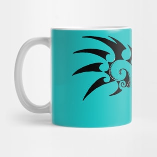 Polynesian inspired tattoo design Mug